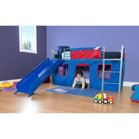 Astounding Toddler Loft Bed With Slide 18 In Home Wallpaper With Toddler Loft Bed With Slide