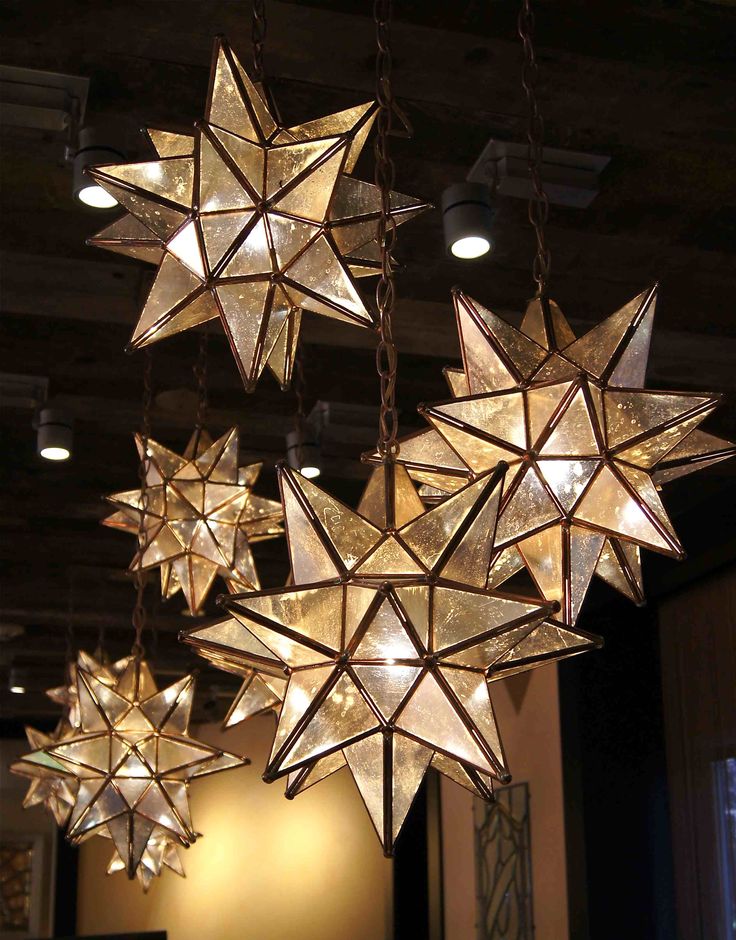 Moravian Star Chandelier 600×600